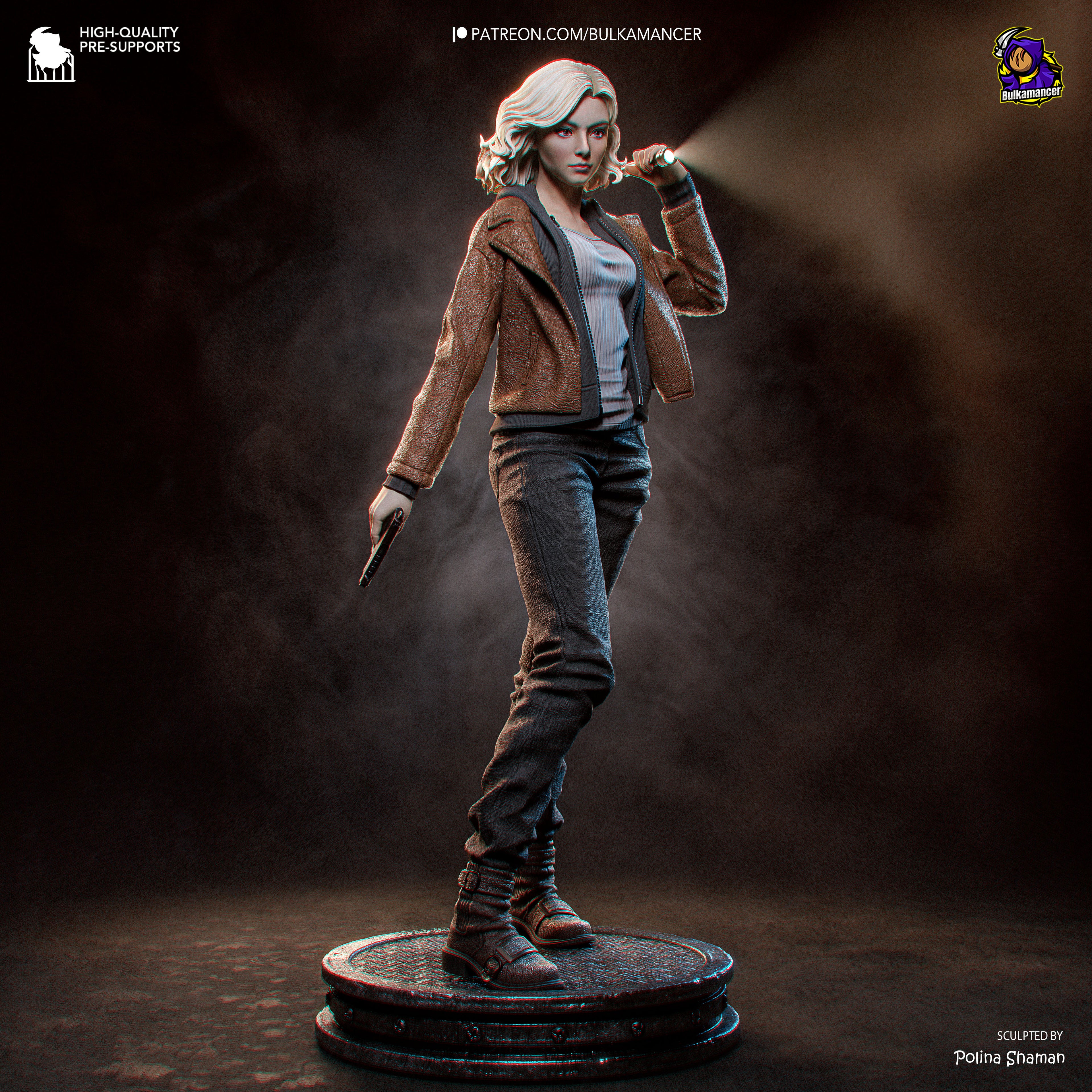 Lumenveil Nightstalker | 1/8 Unpainted Resin Kit Model