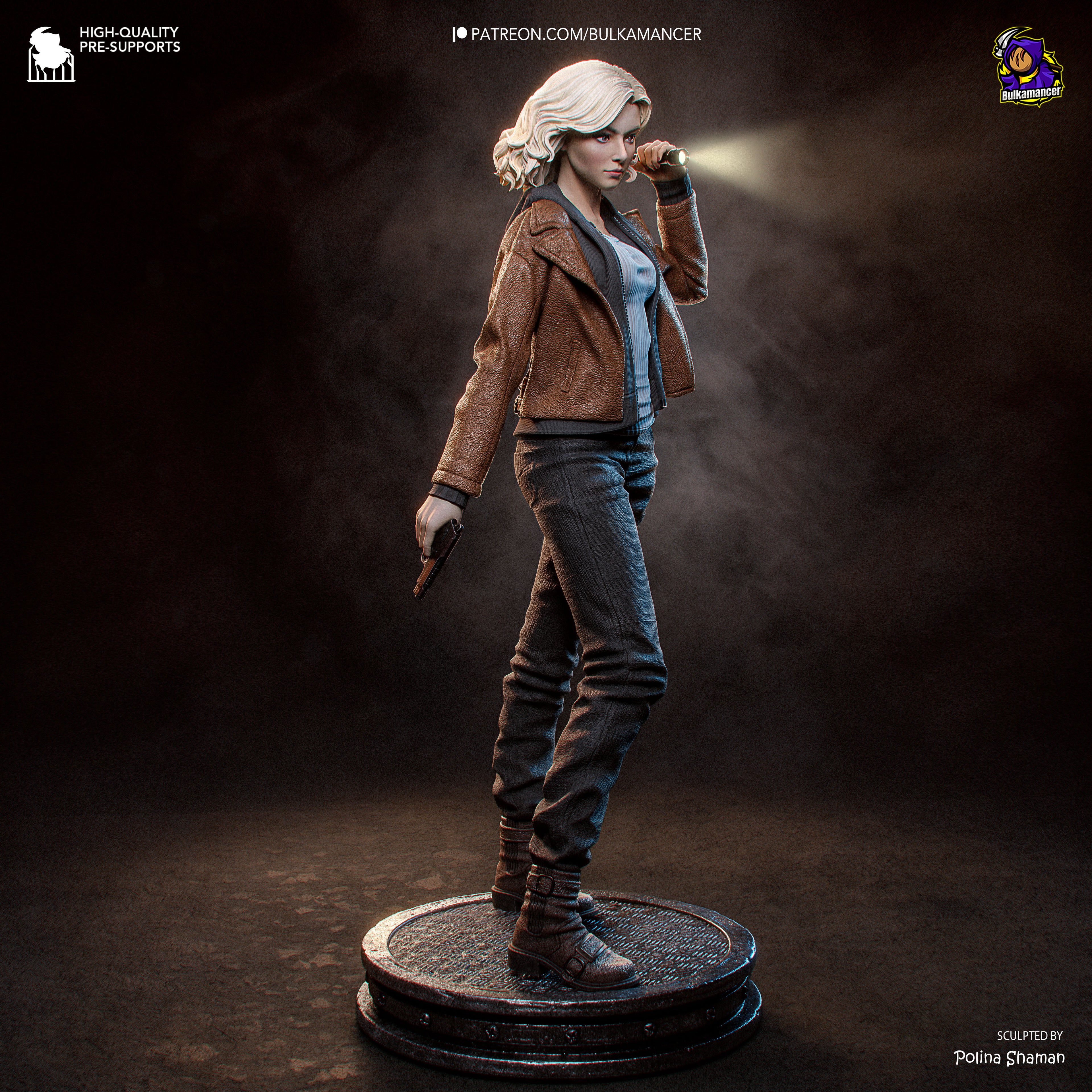 Lumenveil Nightstalker | 1/8 Unpainted Resin Kit Model