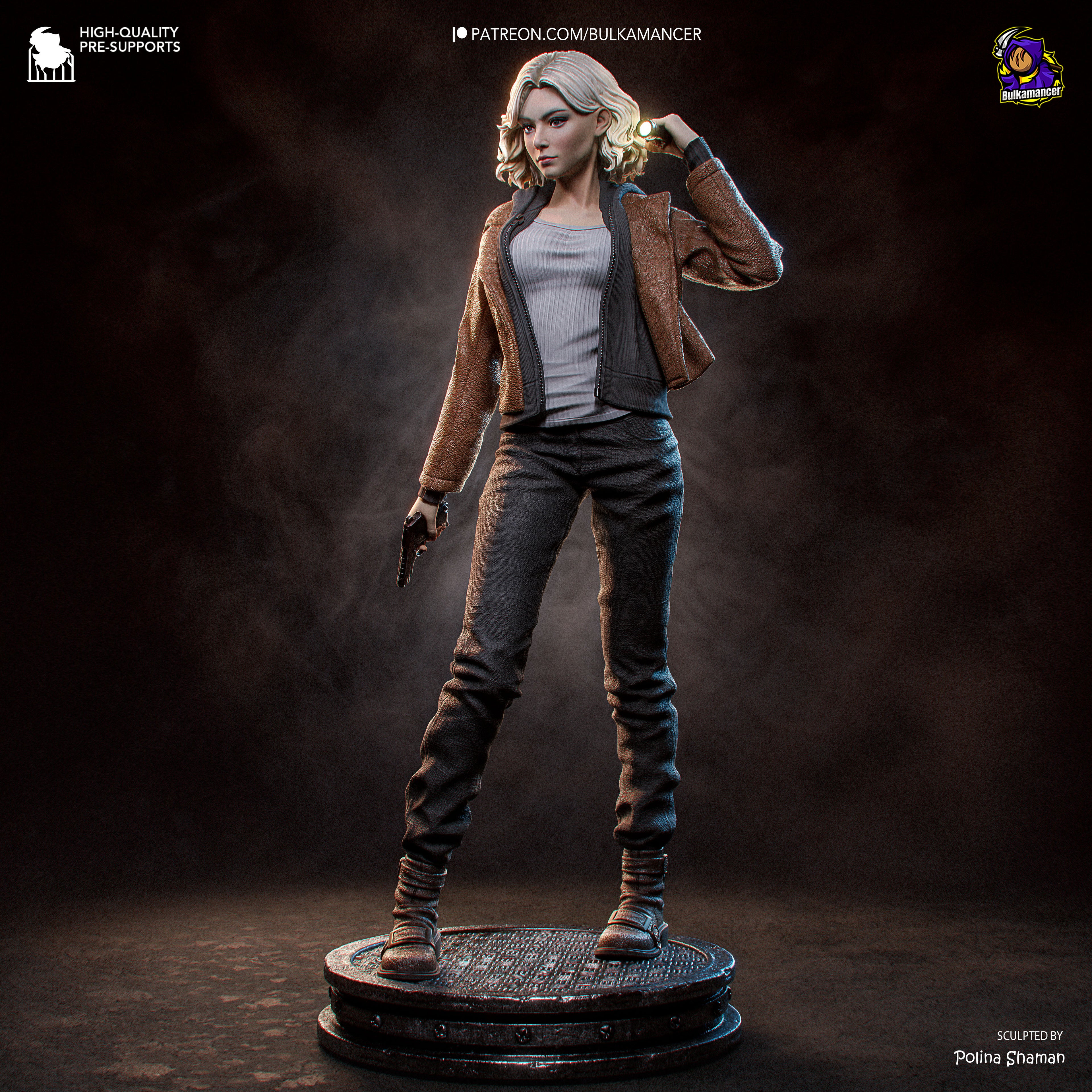 Lumenveil Nightstalker | 1/8 Unpainted Resin Kit Model
