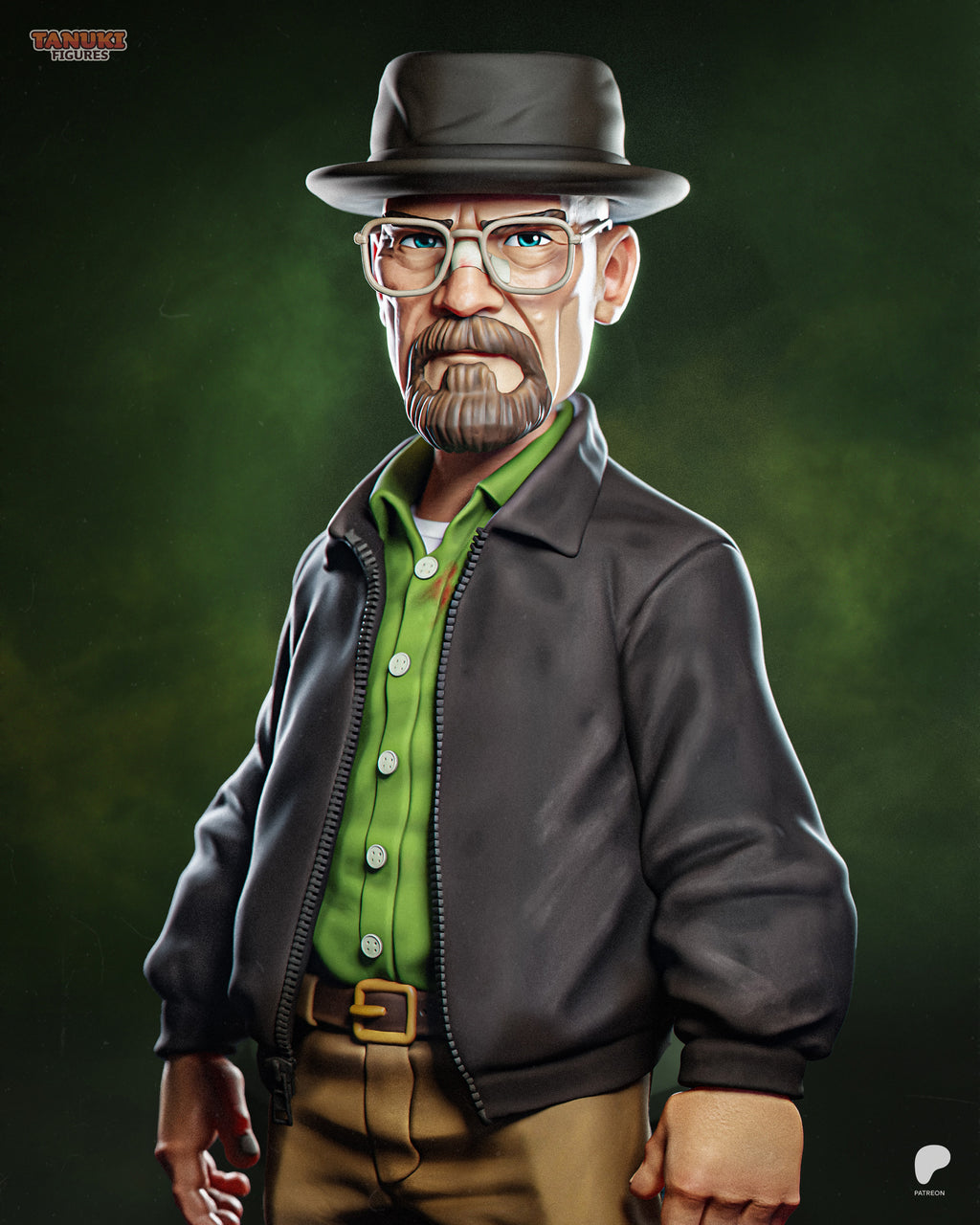 Shadowfedora Alchemist | 1/10 Unpainted Resin Kit Model