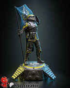 Stellar Banner Sentinel | 1/12 Unpainted Resin Kit Model