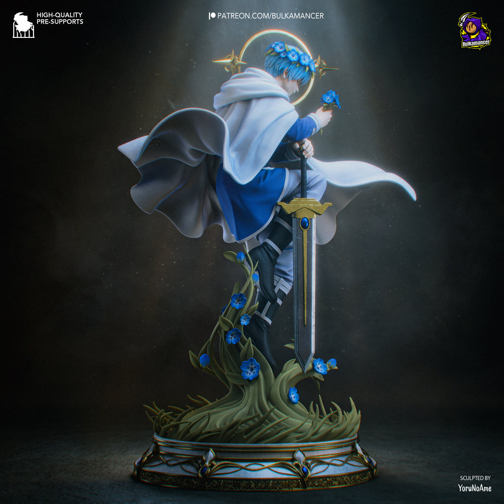 Celestial Bloom Guardian | 1/8 Unpainted Resin Kit Model