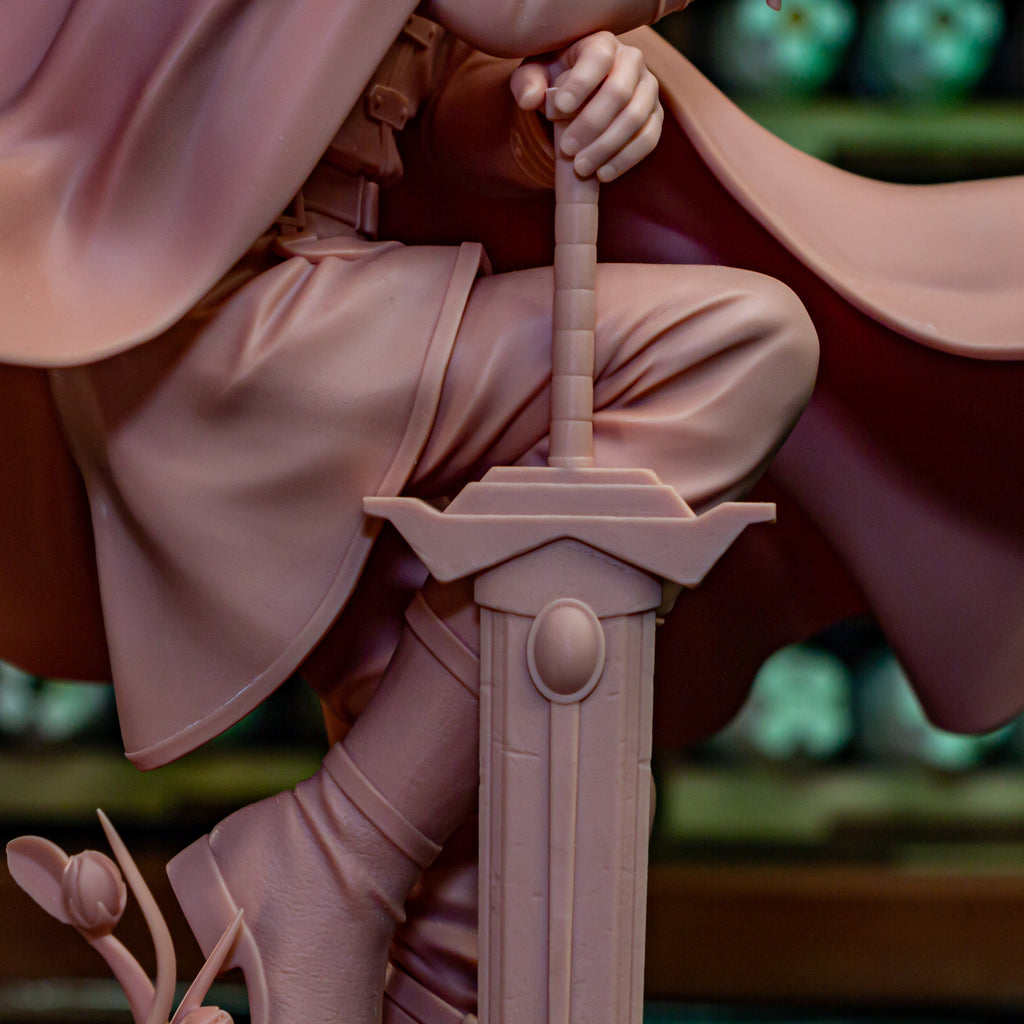 Celestial Bloom Guardian | 1/8 Unpainted Resin Kit Model