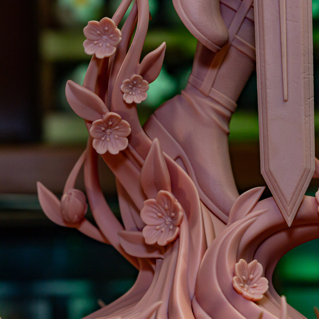 Celestial Bloom Guardian | 1/8 Unpainted Resin Kit Model