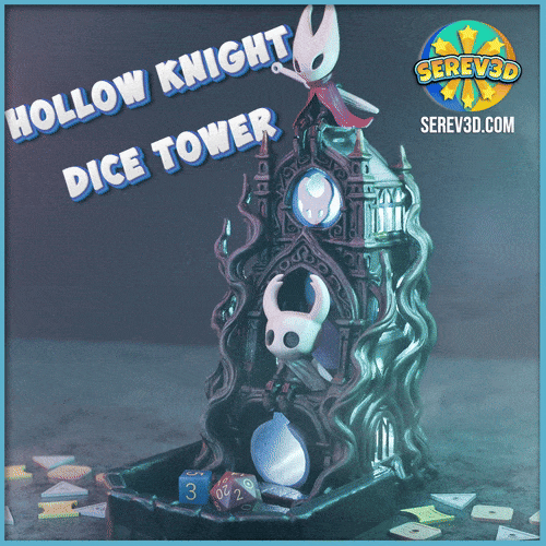 Voidweaver Spire | Popcorn/Candy Holder Full Color FDM Model