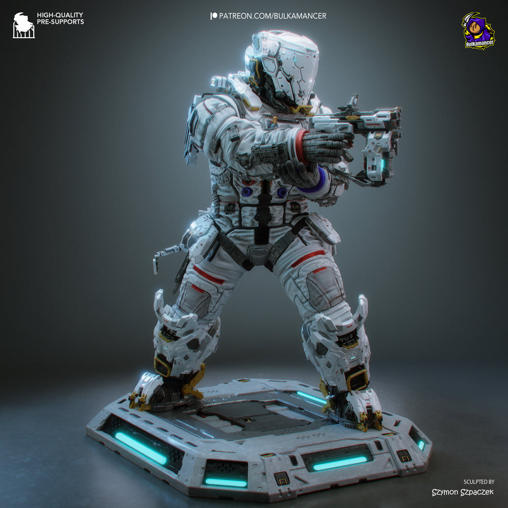 Nebula Armor Vanguard | 1/8 Unpainted Resin Kit Model