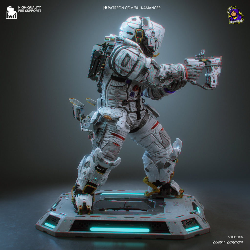 Nebula Armor Vanguard | 1/8 Unpainted Resin Kit Model