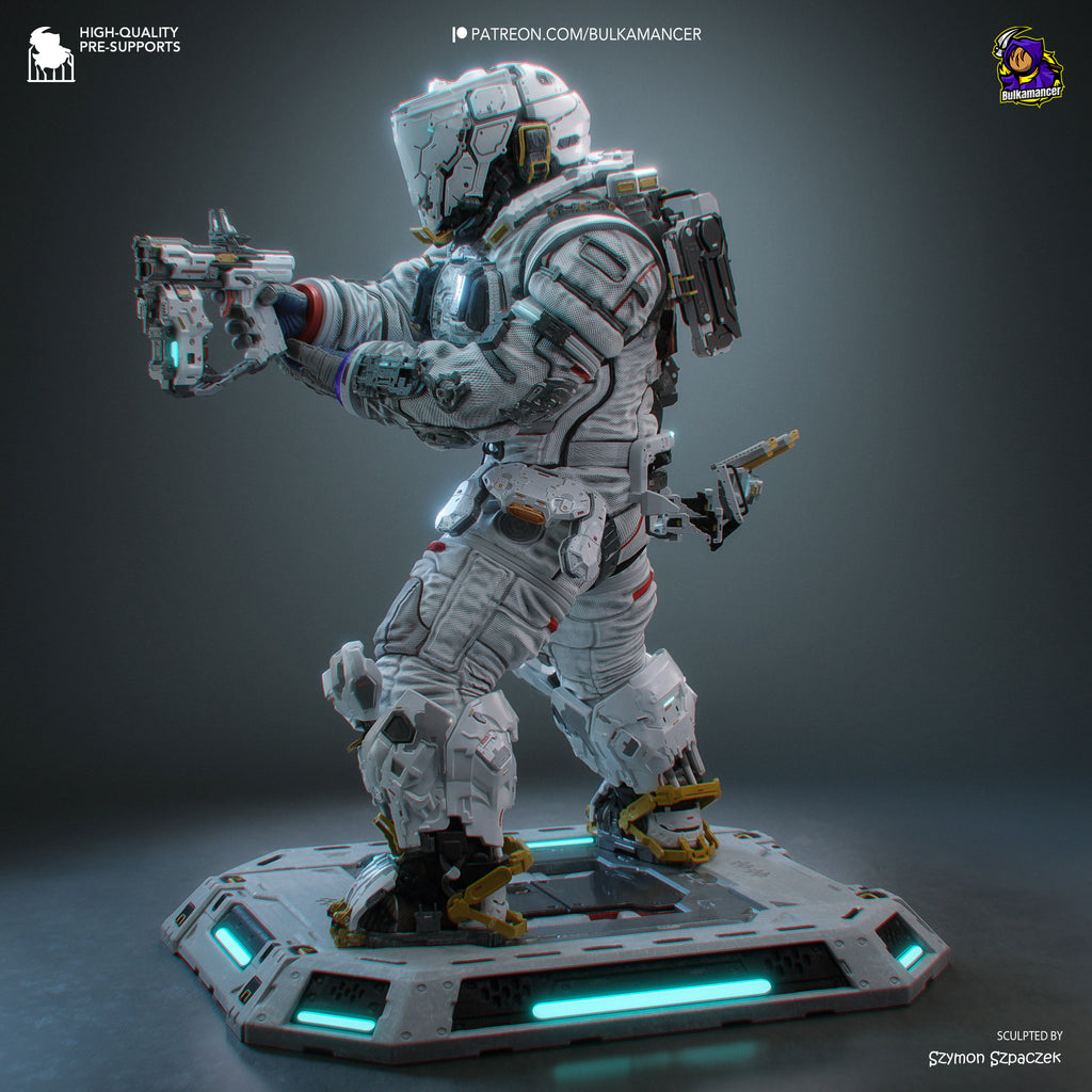Nebula Armor Vanguard | 1/8 Unpainted Resin Kit Model