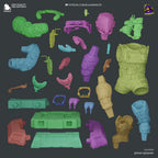 Nebula Armor Vanguard | 1/8 Unpainted Resin Kit Model