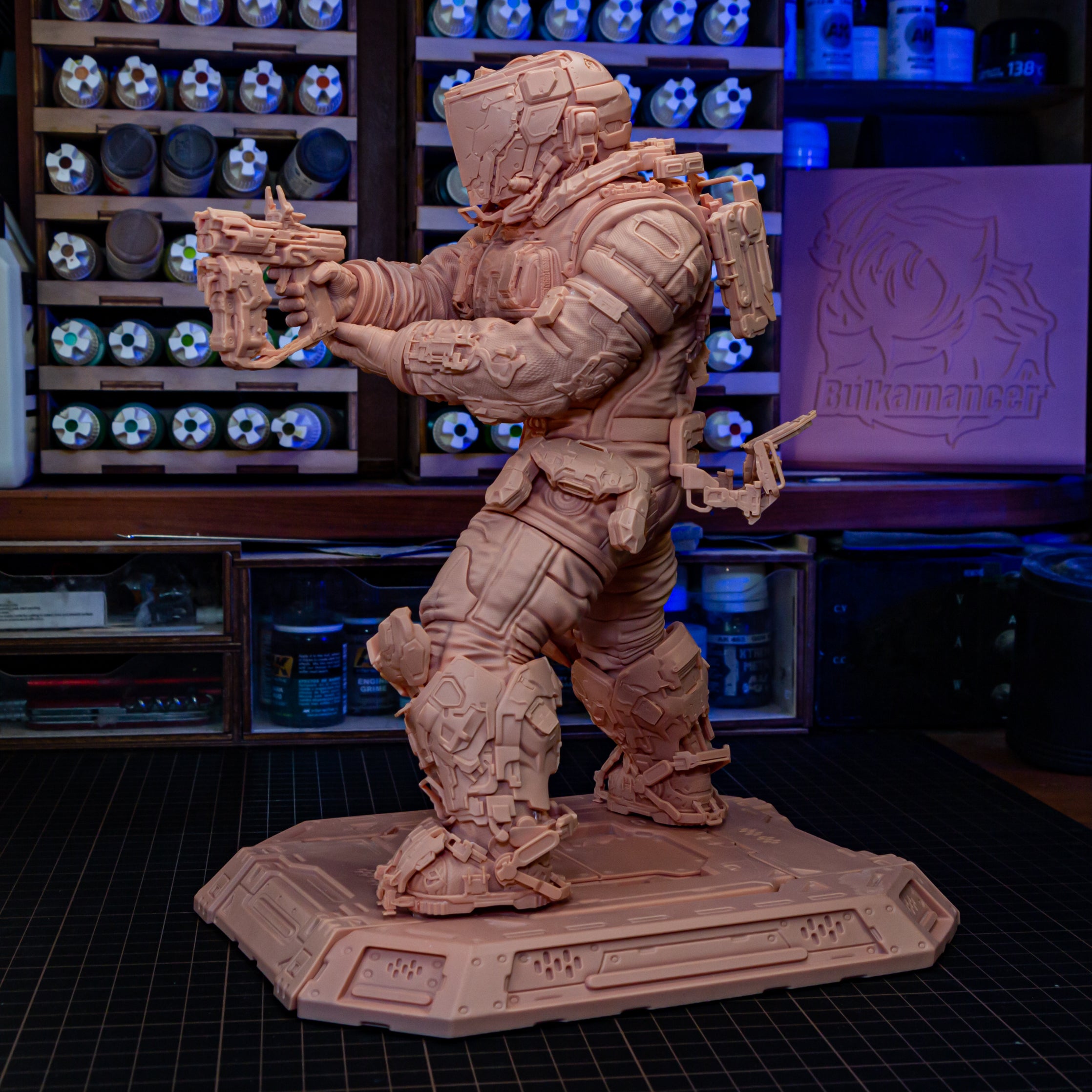 Nebula Armor Vanguard | 1/8 Unpainted Resin Kit Model