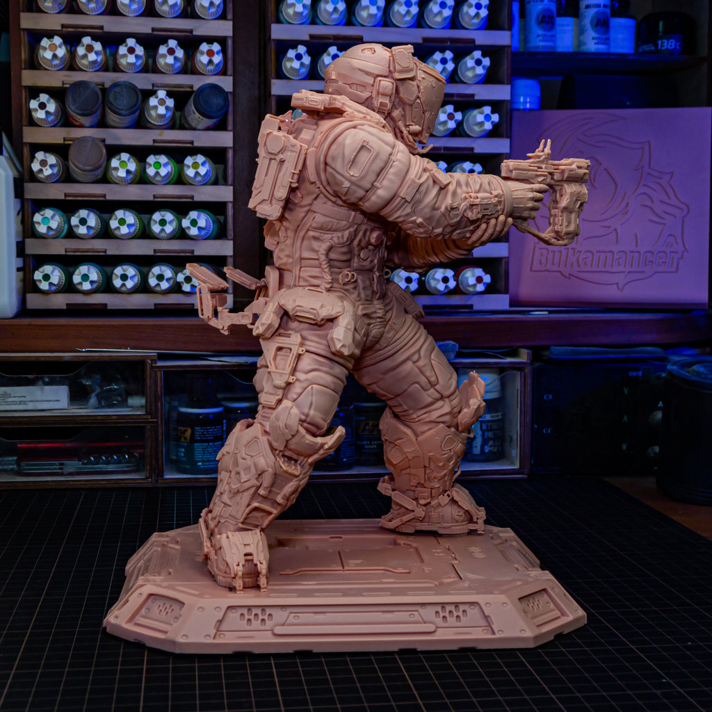 Nebula Armor Vanguard | 1/8 Unpainted Resin Kit Model