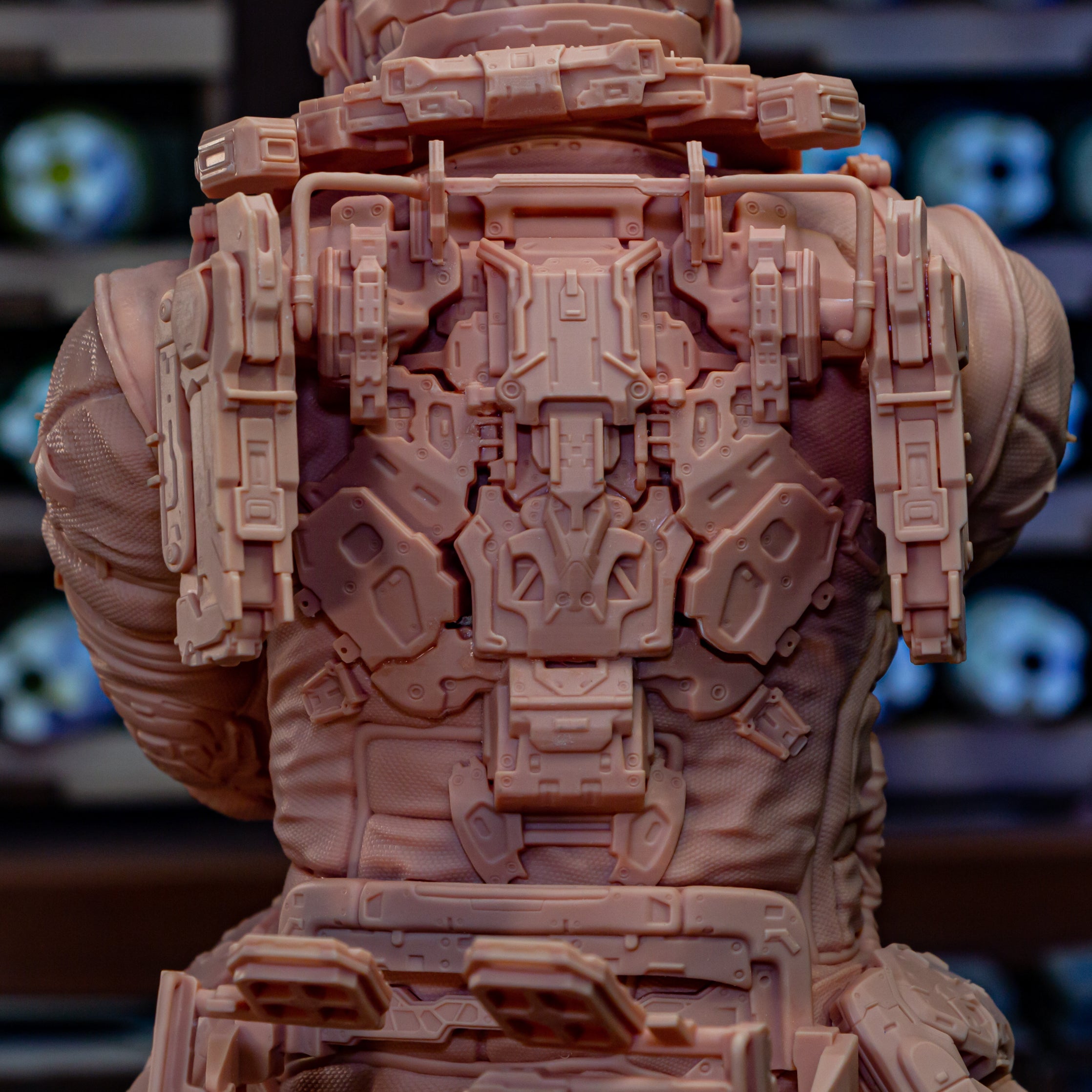 Nebula Armor Vanguard | 1/8 Unpainted Resin Kit Model