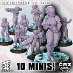 Tempest Assault Squad | 32mm Unpainted Resin Kit Model