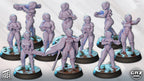 Tempest Assault Squad | 32mm Unpainted Resin Kit Model