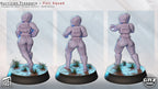 Tempest Assault Squad | 32mm Unpainted Resin Kit Model