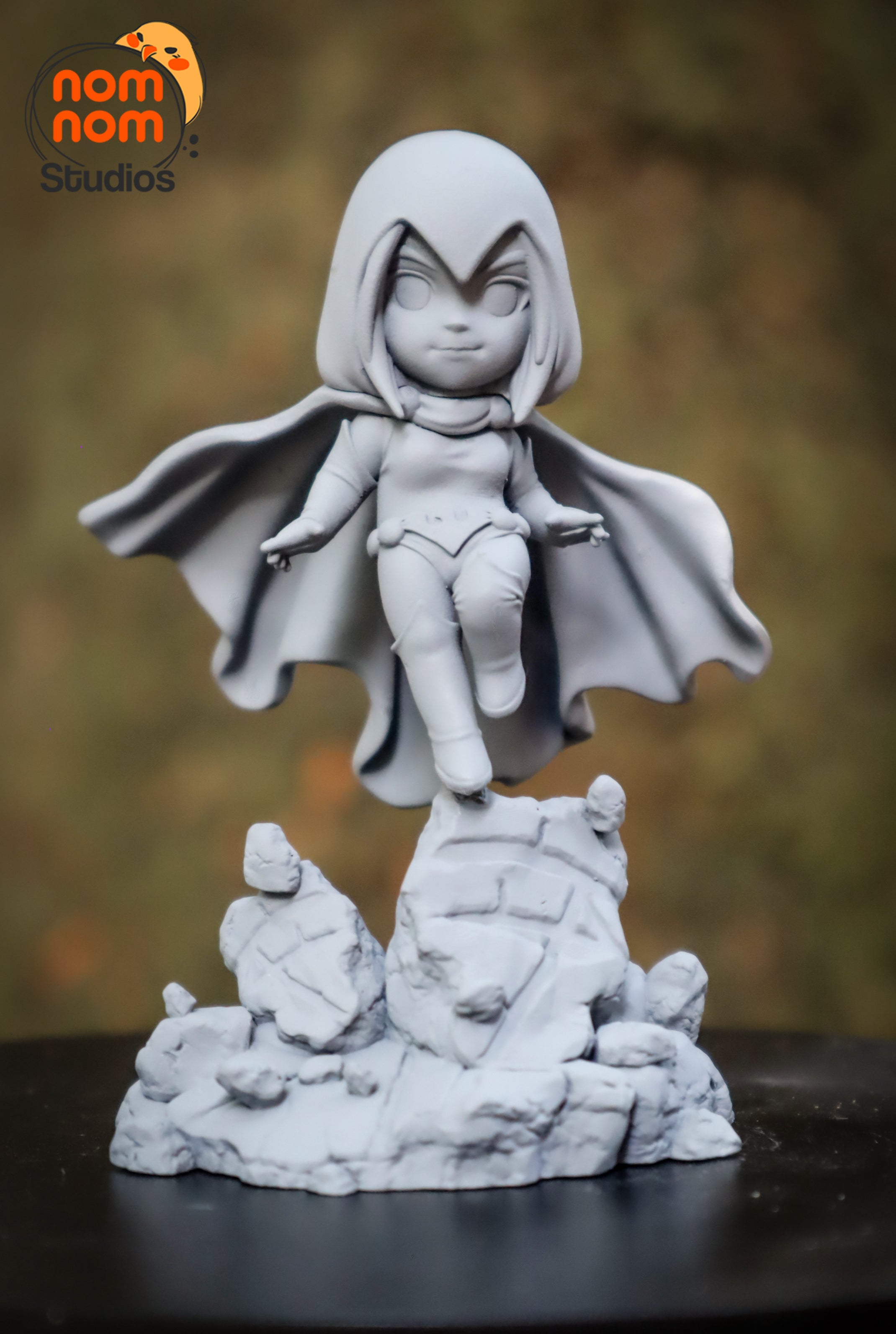 Cloaked Veilwalker | Chibi Unpainted Resin Kit Model