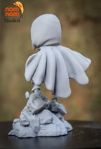 Cloaked Veilwalker | Chibi Unpainted Resin Kit Model