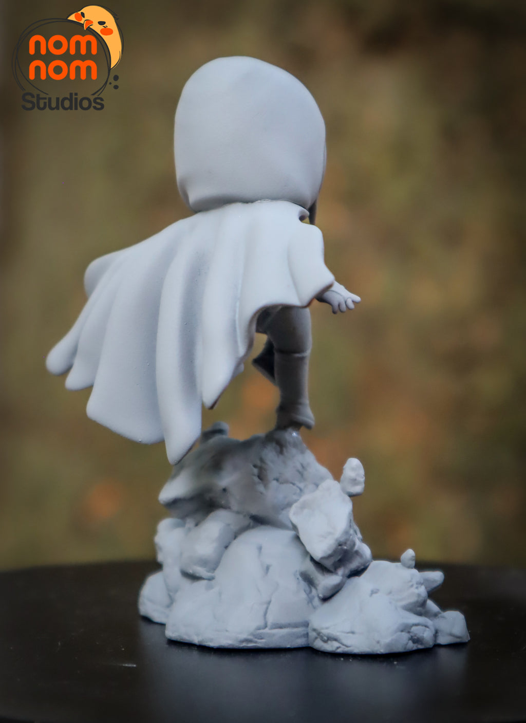 Cloaked Veilwalker | Chibi Unpainted Resin Kit Model