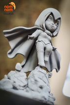 Cloaked Veilwalker | Chibi Unpainted Resin Kit Model