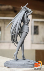 Lunarveil Assassin | 1/10 Unpainted Resin Kit Model