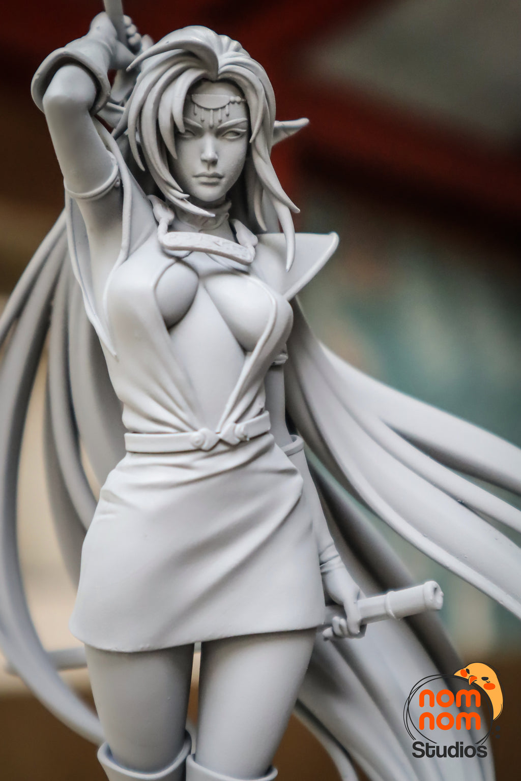 Lunarveil Assassin | 1/10 Unpainted Resin Kit Model