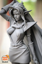 Lunarveil Assassin | 1/10 Unpainted Resin Kit Model