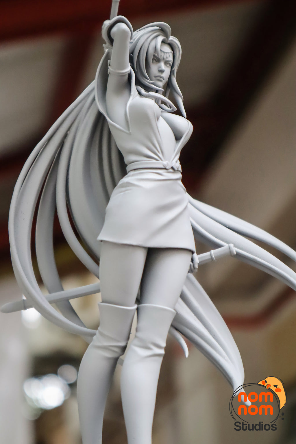 Lunarveil Assassin | 1/10 Unpainted Resin Kit Model
