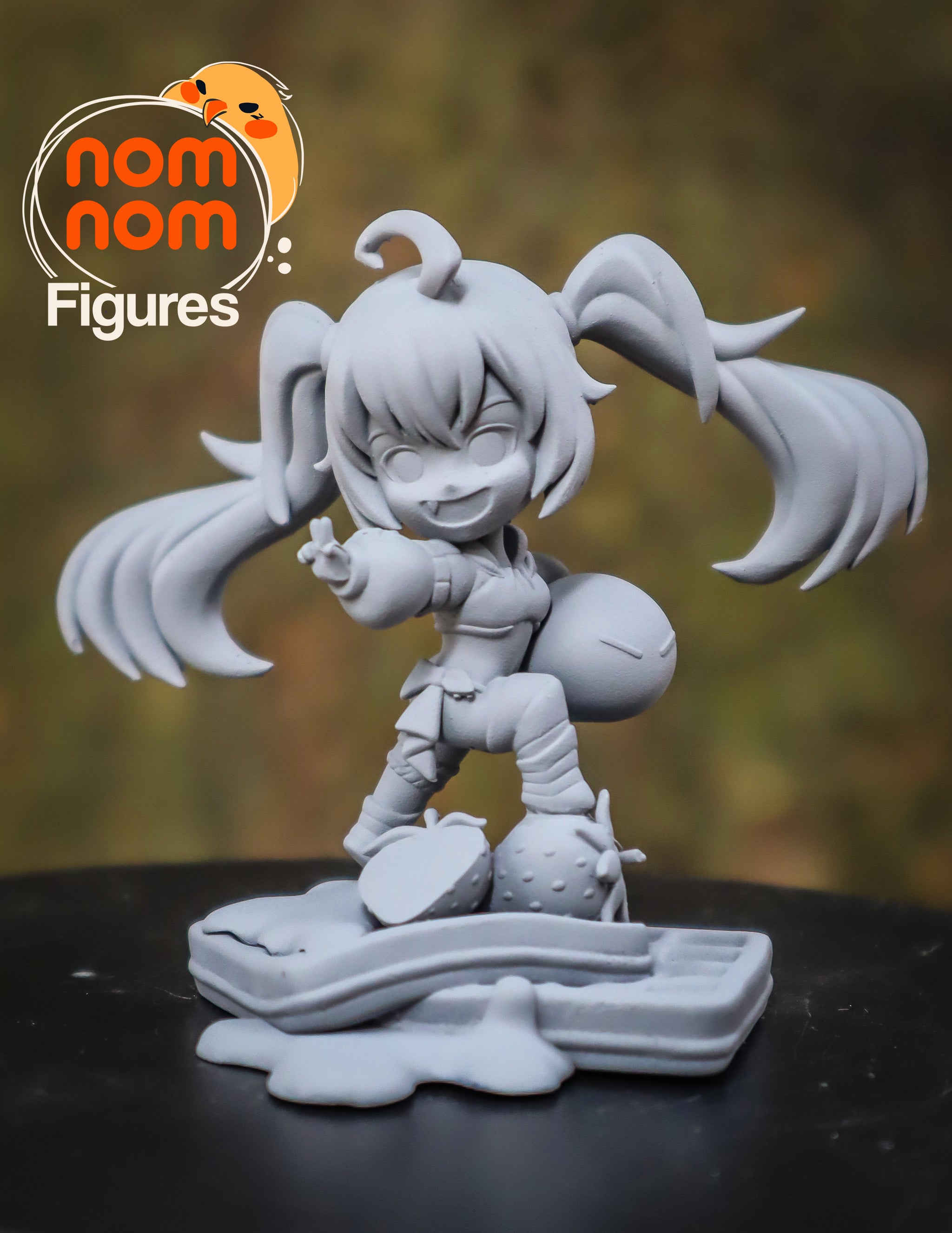 Syrupveil Sweetfang | Chibi Unpainted Resin Kit Model