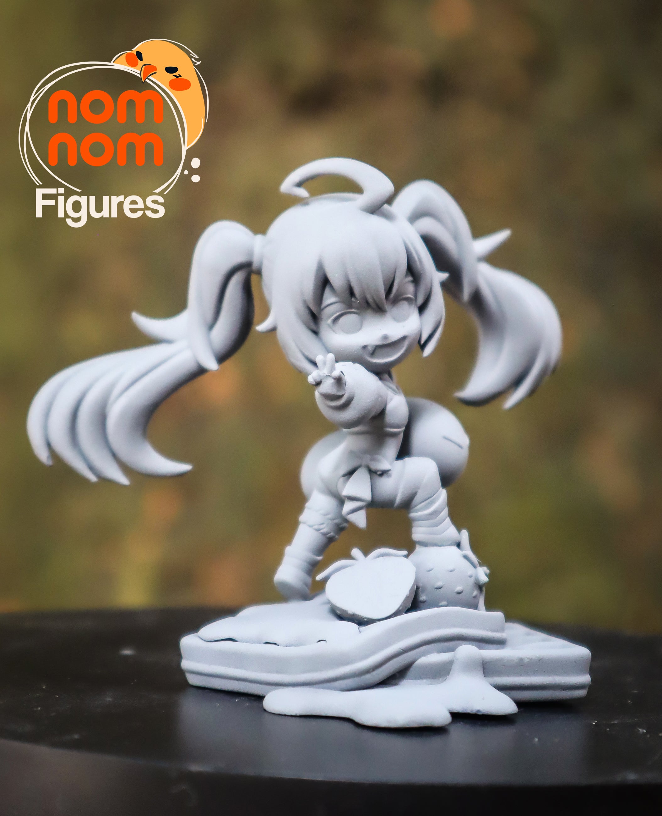 Syrupveil Sweetfang | Chibi Unpainted Resin Kit Model
