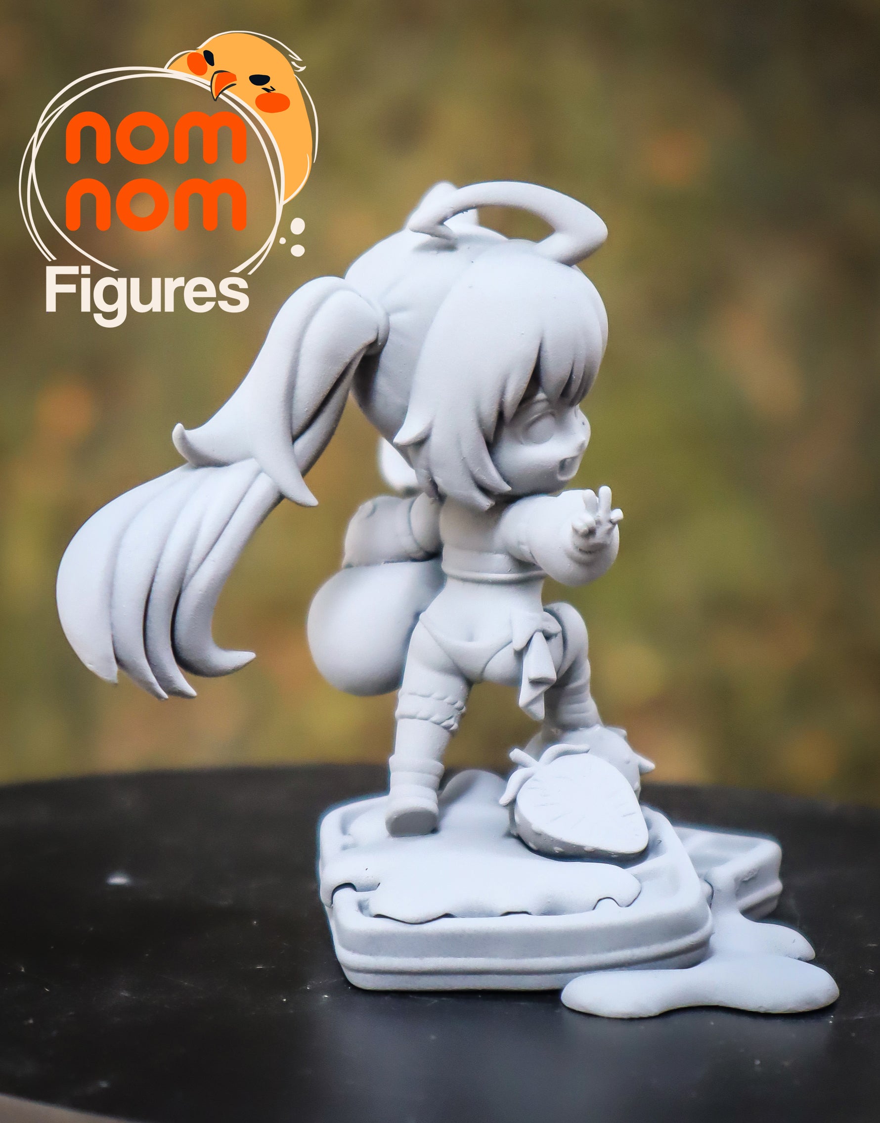 Syrupveil Sweetfang | Chibi Unpainted Resin Kit Model
