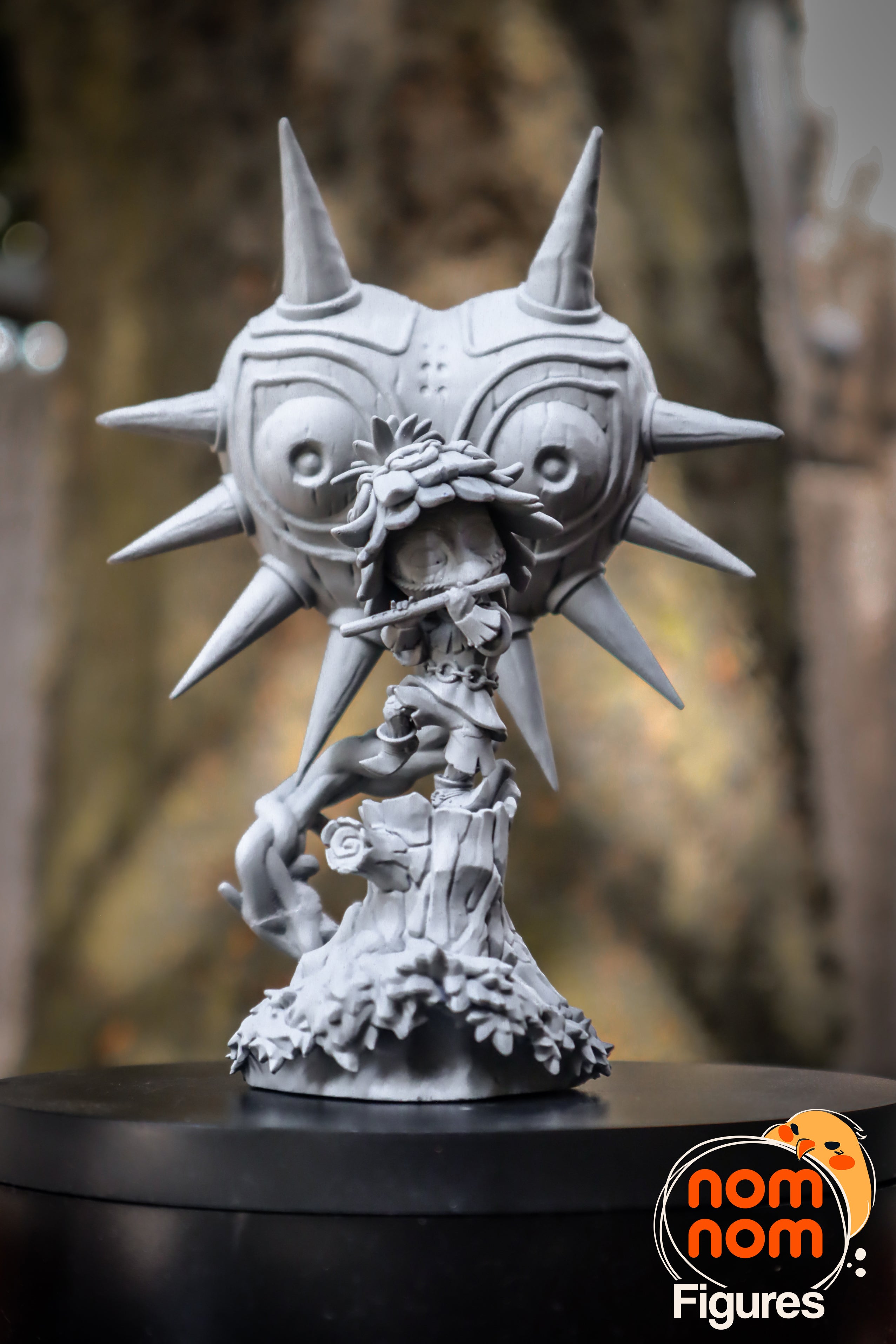 Thornmask Grove Piper | Chibi Unpainted Resin Kit Model