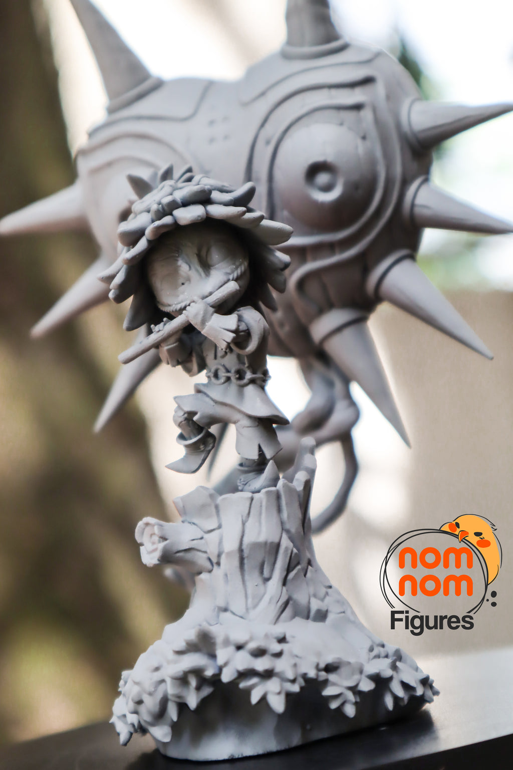 Thornmask Grove Piper | Chibi Unpainted Resin Kit Model