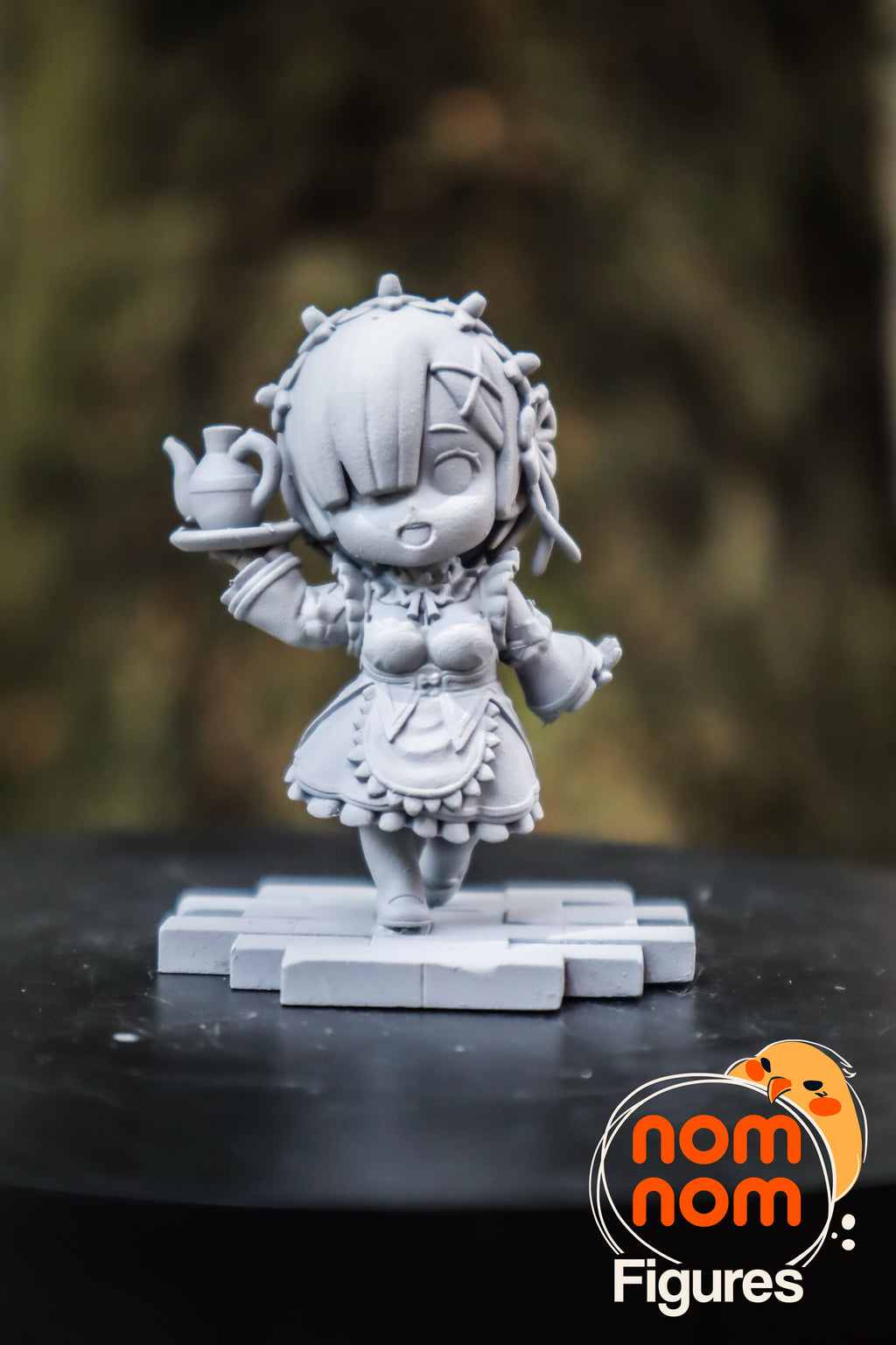 Verdant Hearthmaids | Chibi Unpainted Resin Kit Model