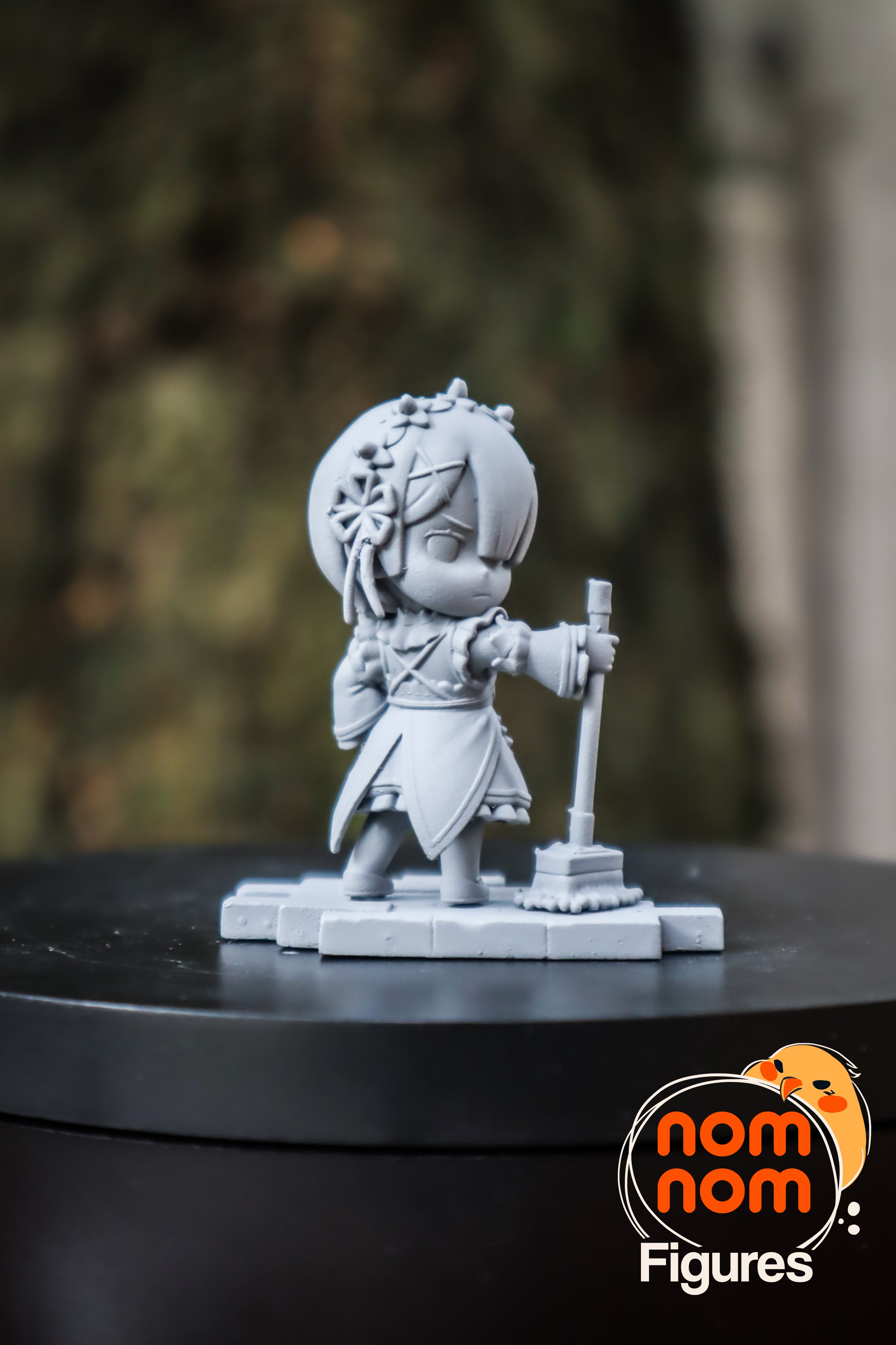 Verdant Hearthmaids | Chibi Unpainted Resin Kit Model