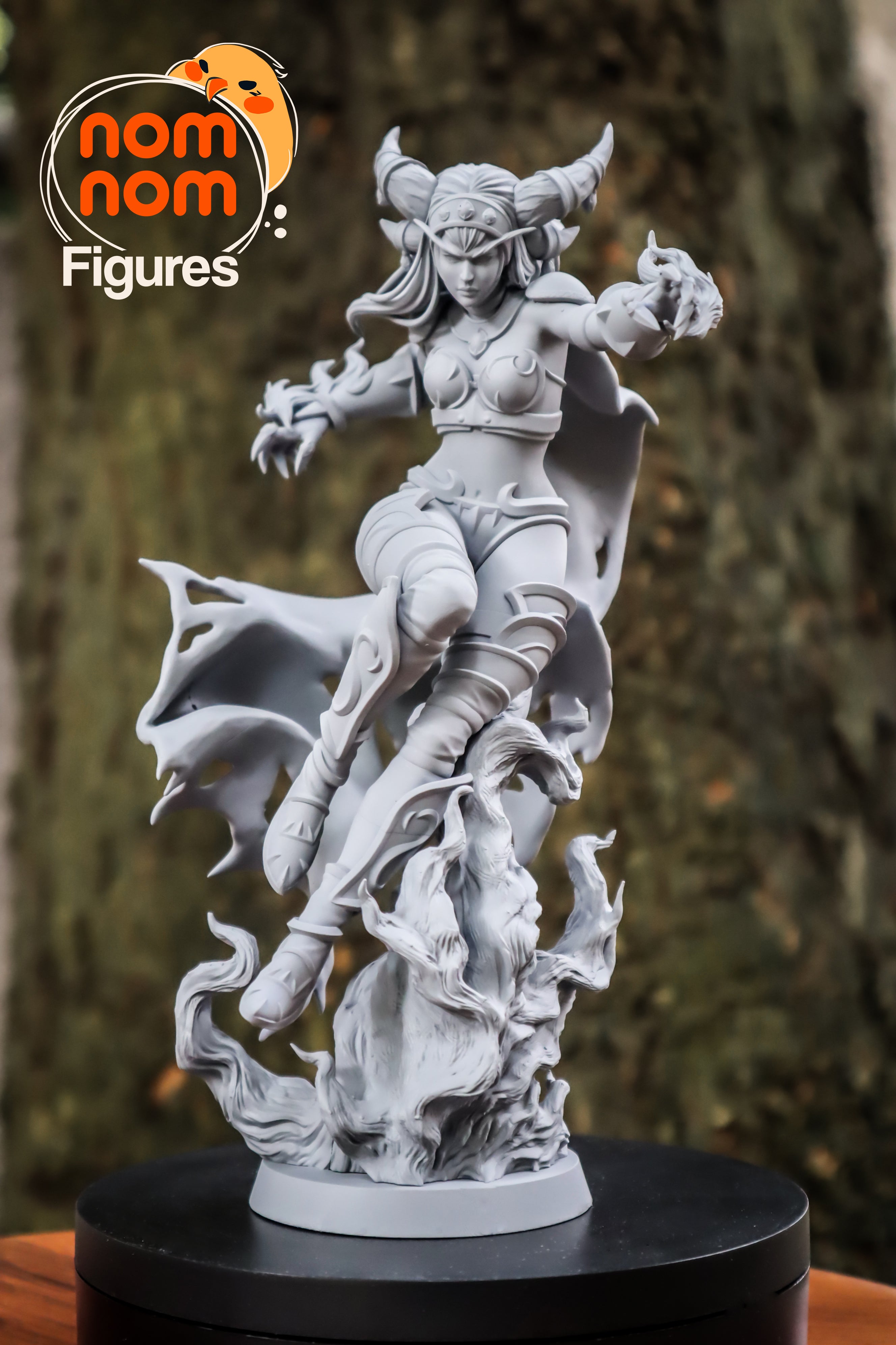 Flamehorn Tempest | 1/10 Unpainted Resin Kit Model