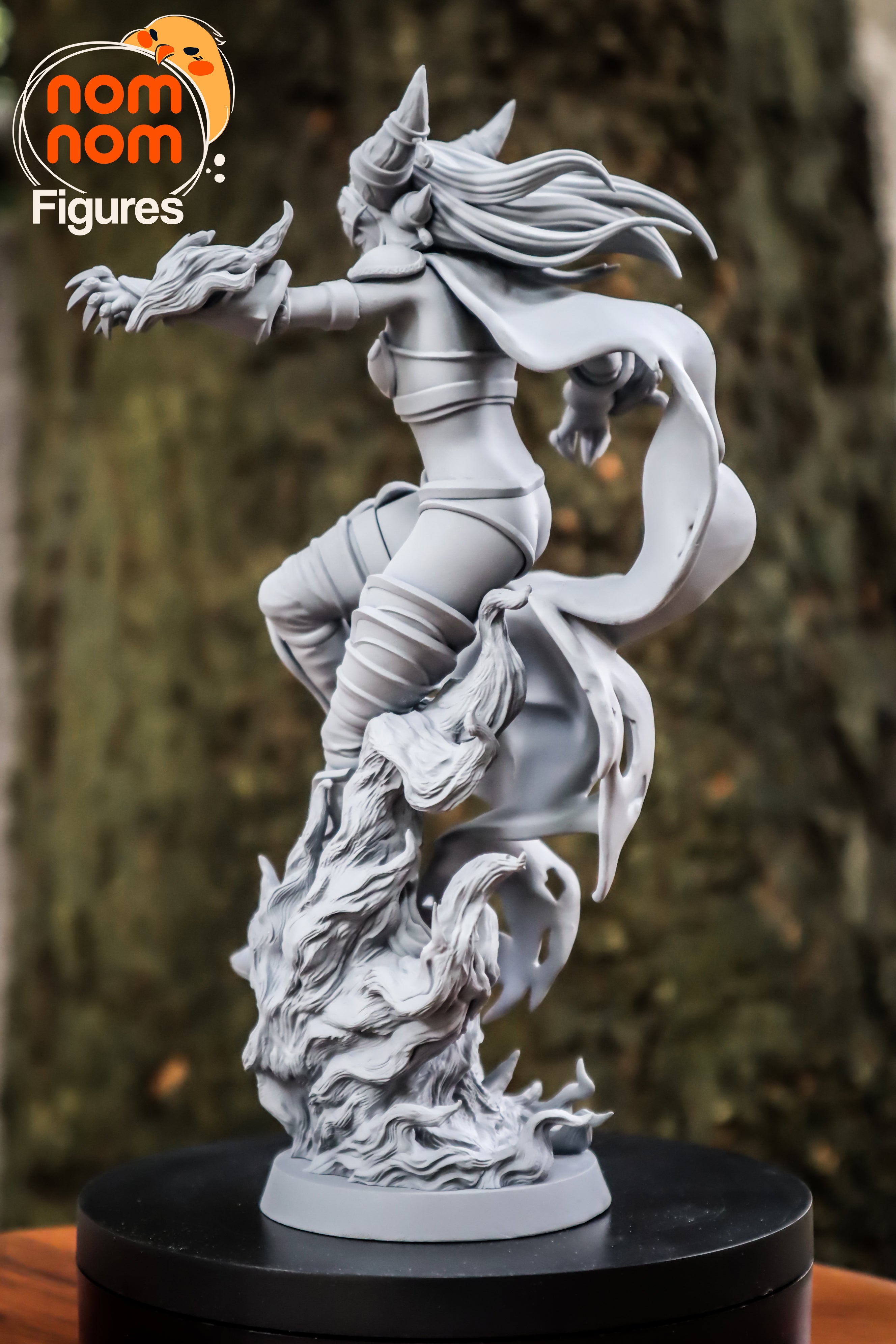 Flamehorn Tempest | 1/10 Unpainted Resin Kit Model
