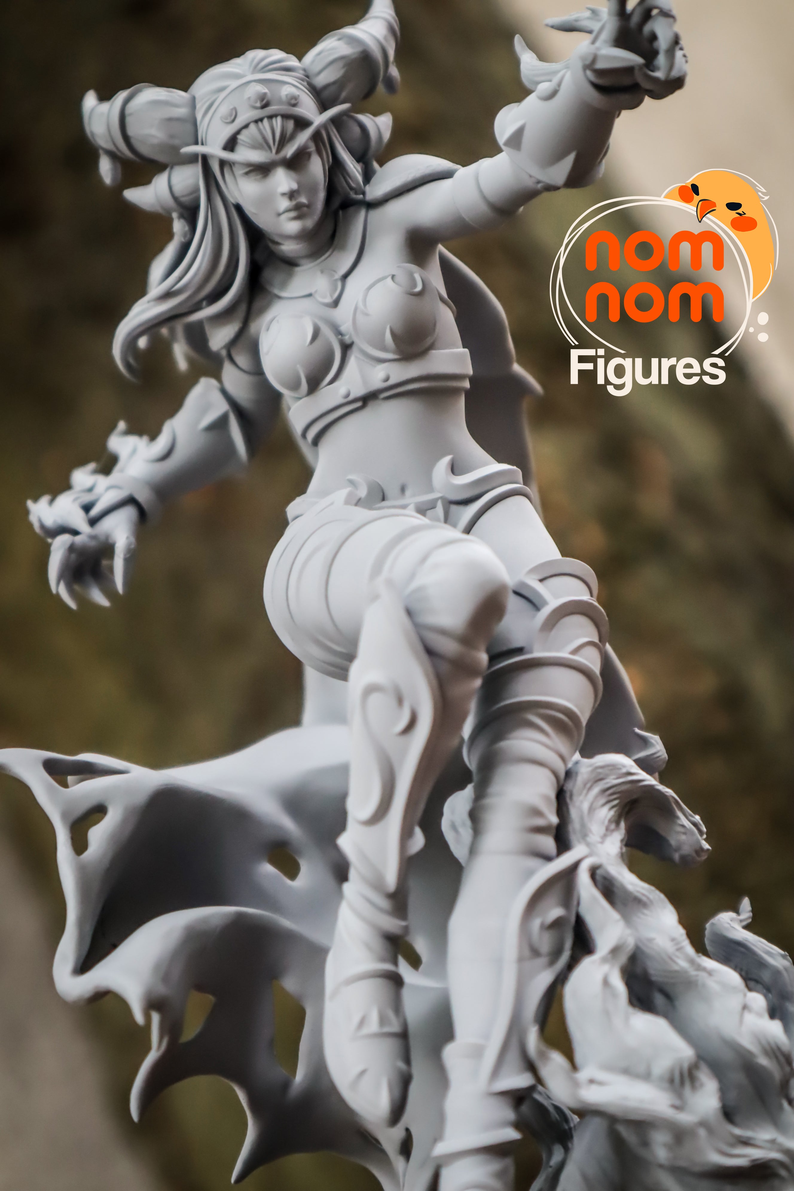 Flamehorn Tempest | 1/10 Unpainted Resin Kit Model