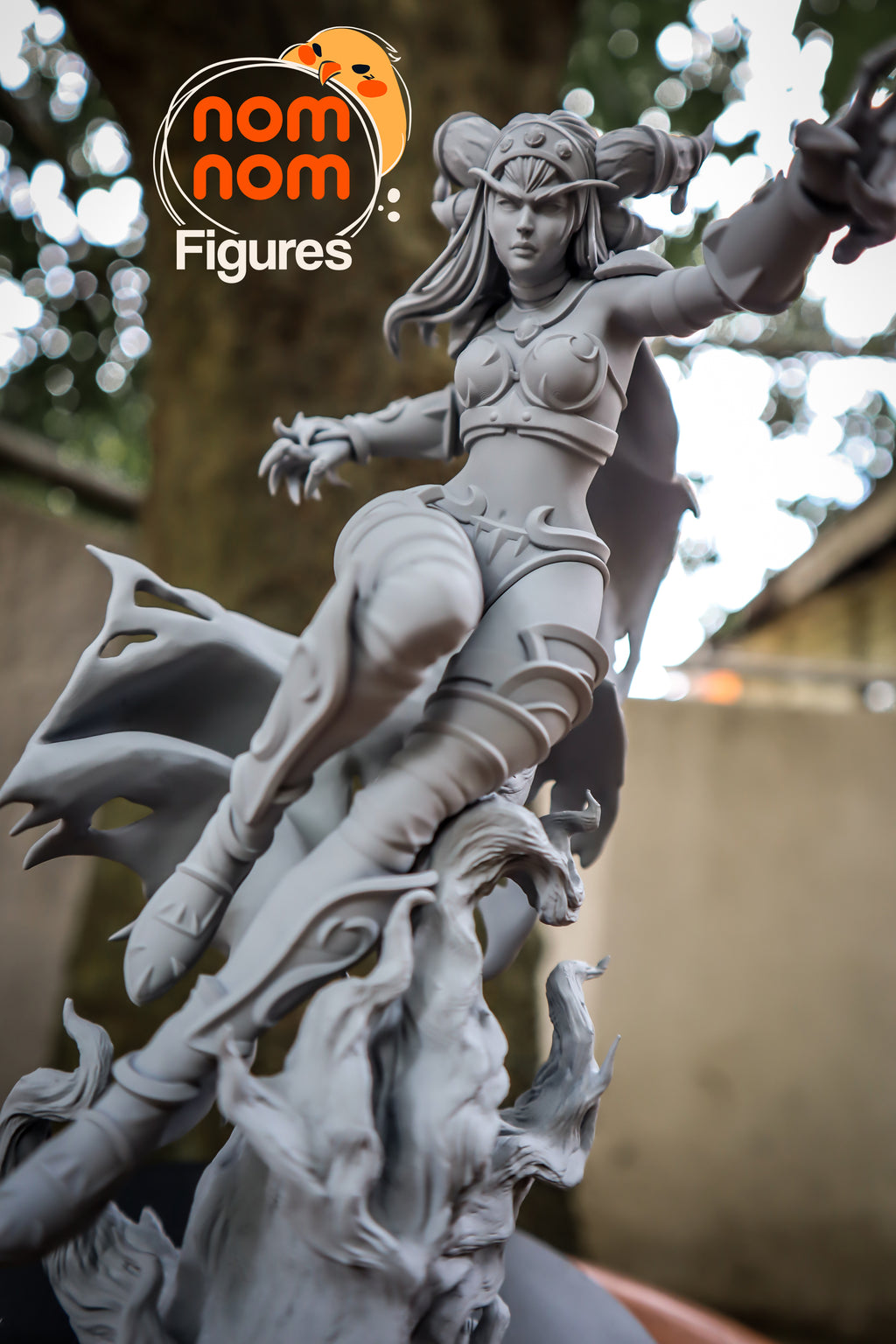 Flamehorn Tempest | 1/10 Unpainted Resin Kit Model