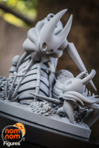 Abyssal Hornshell Warden | Chibi Unpainted Resin Kit Model