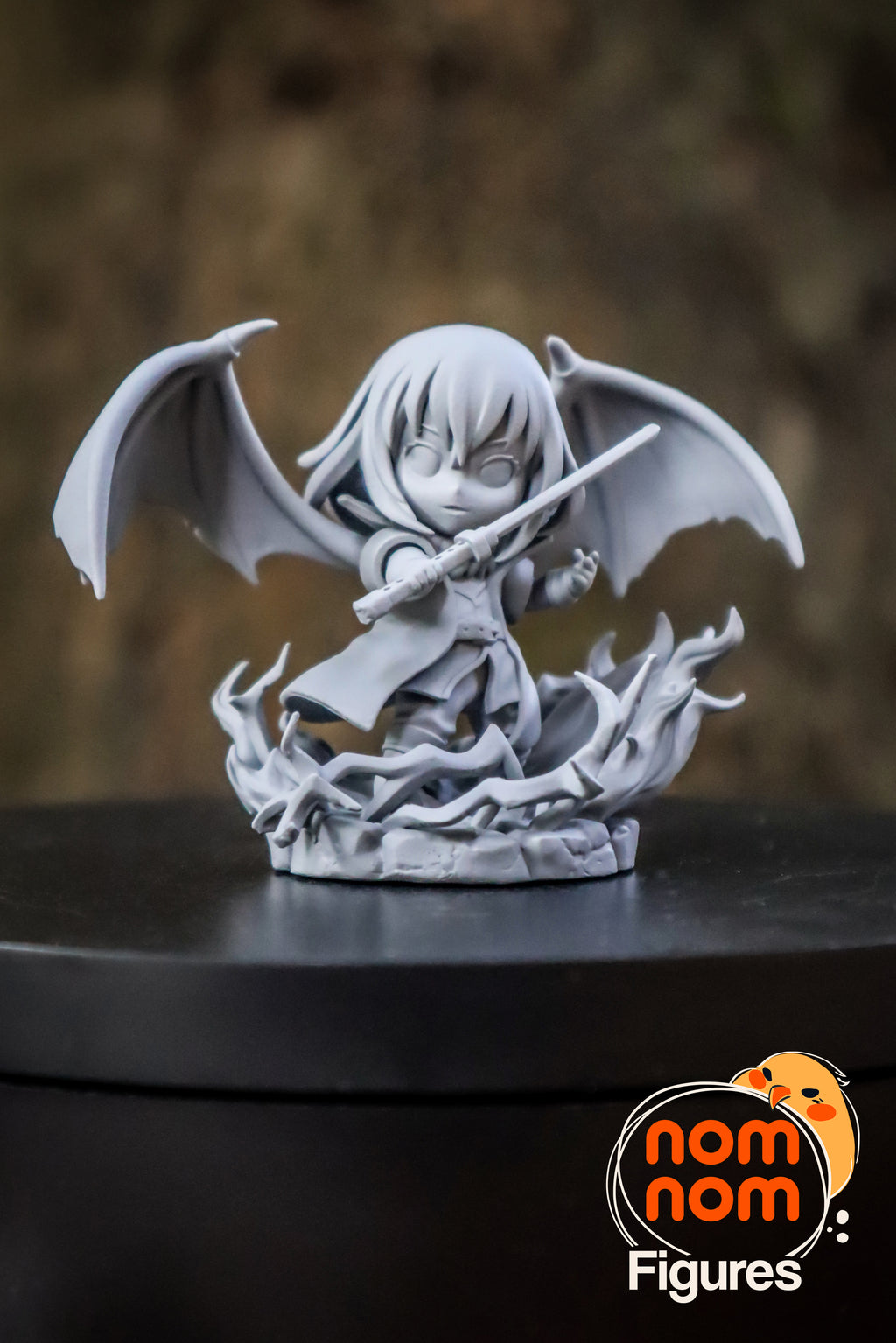 Nocturne Blade Fiend | Chibi Unpainted Resin Kit Model
