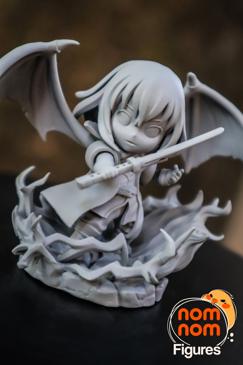 Nocturne Blade Fiend | Chibi Unpainted Resin Kit Model