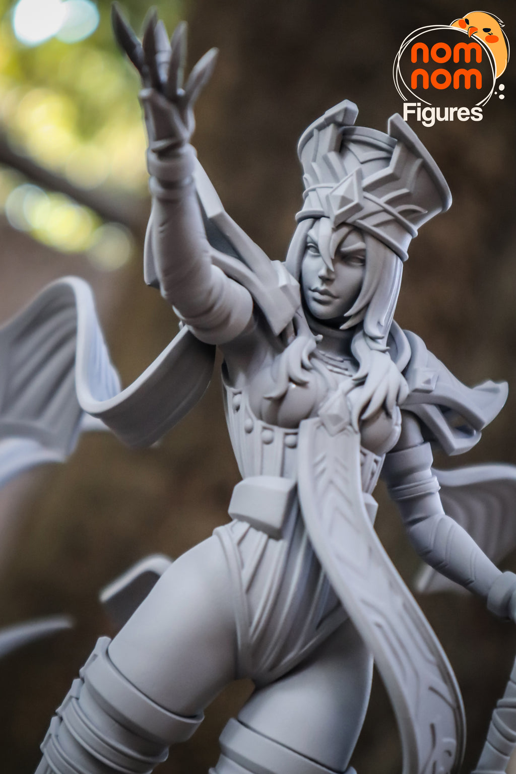 Celestial Crown Enchanter | 1/10 Unpainted Resin Kit Model