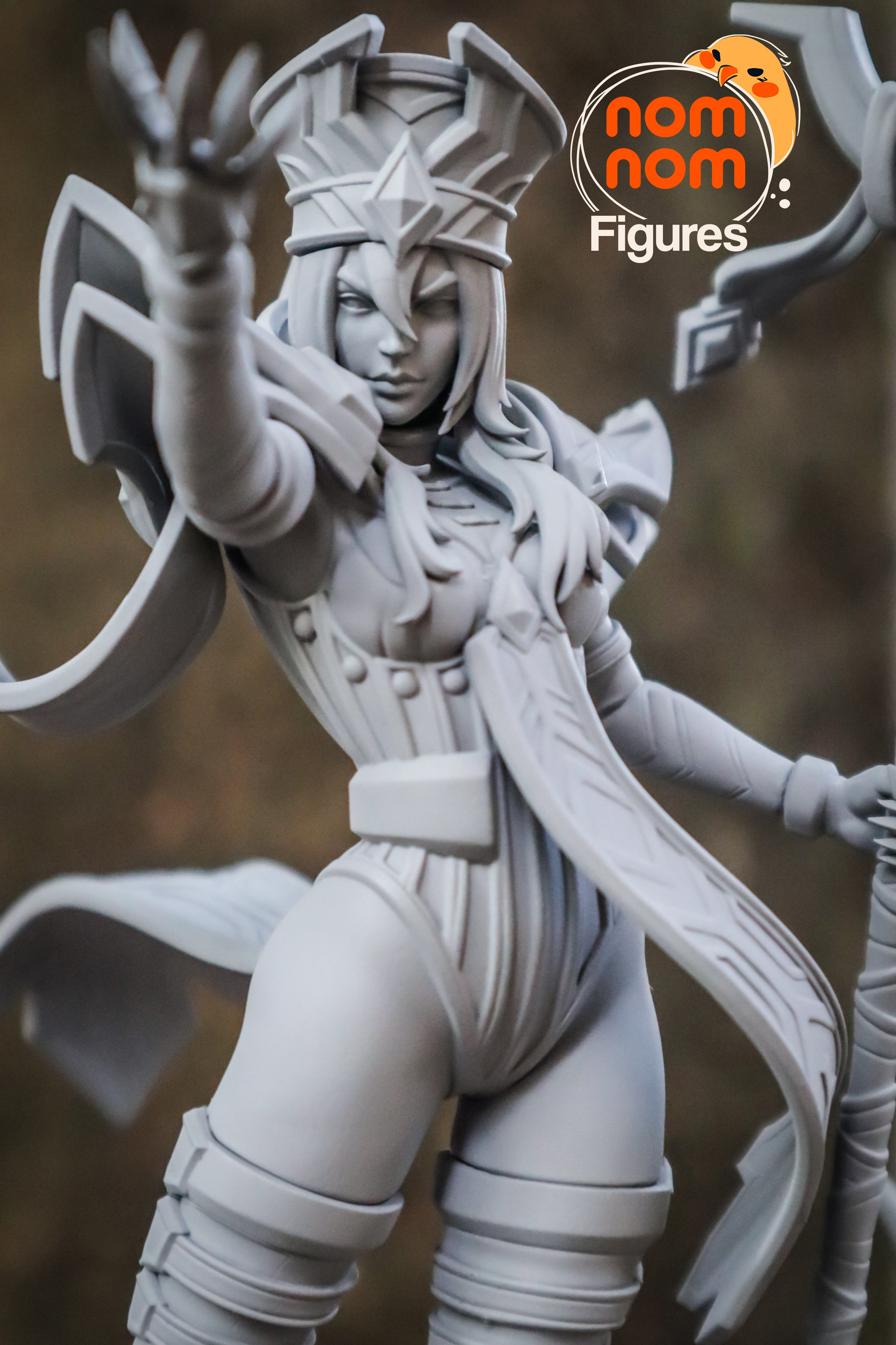 Celestial Crown Enchanter | 1/10 Unpainted Resin Kit Model