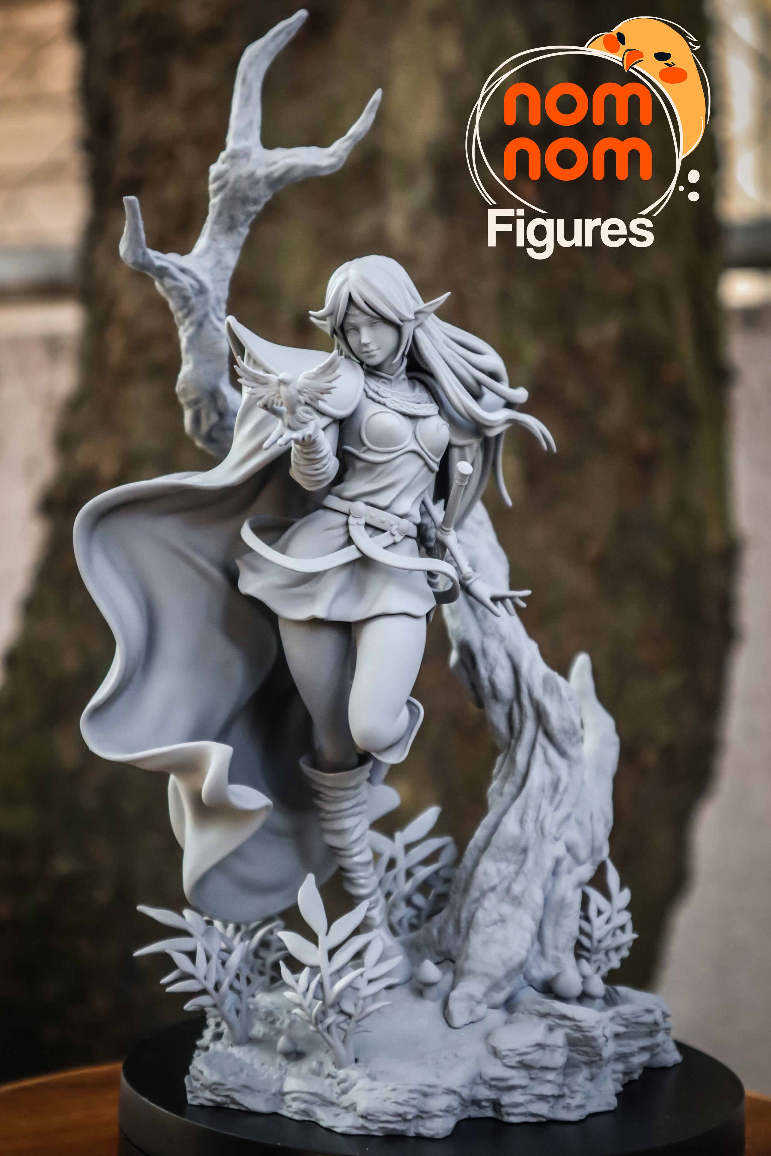 Antlered Grove Warden | 1/10 Unpainted Resin Kit Model