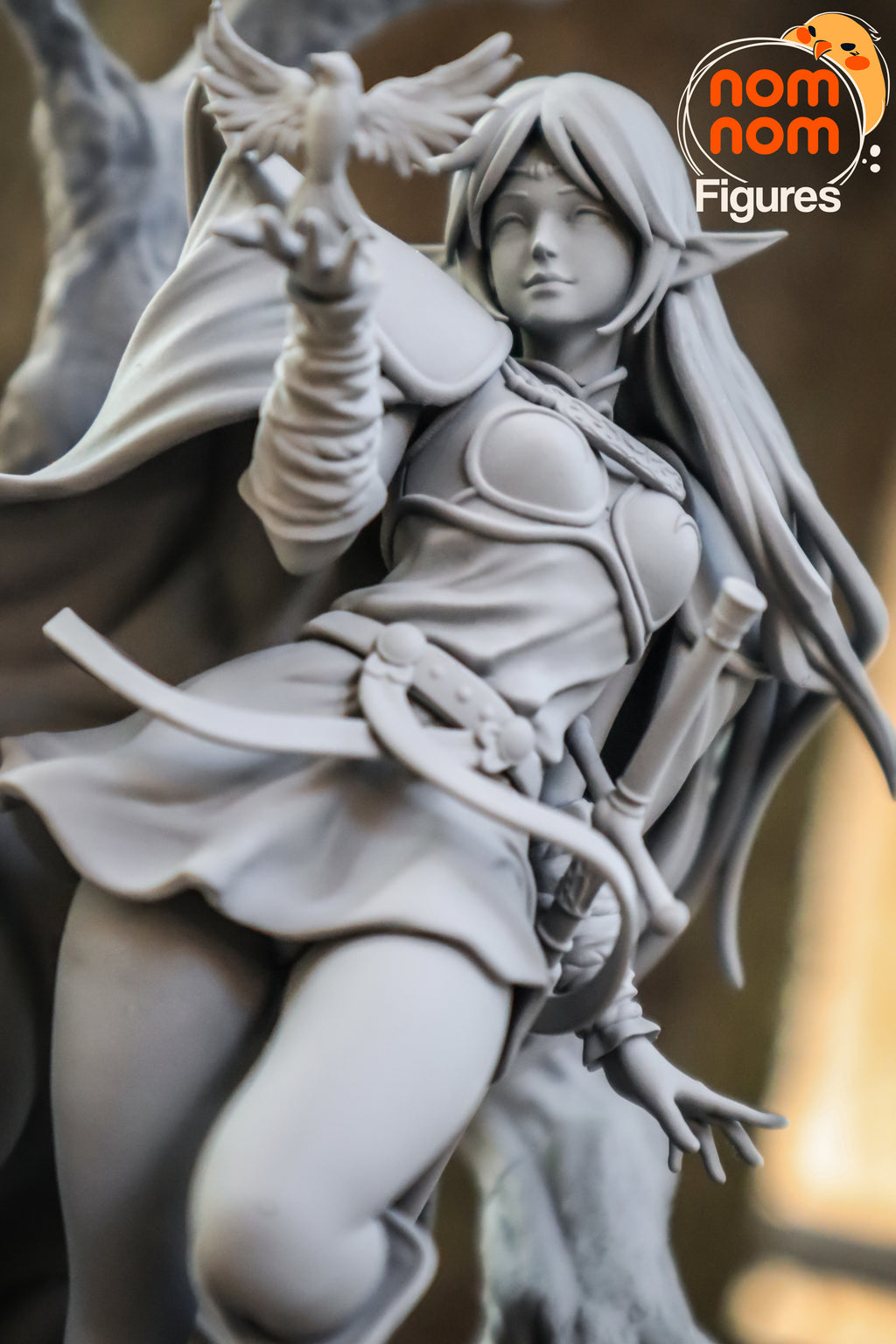 Antlered Grove Warden | 1/10 Unpainted Resin Kit Model