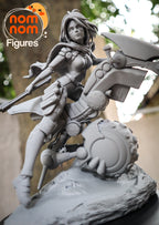 Stormrider Valkyrie | 1/10 Unpainted Resin Kit Model