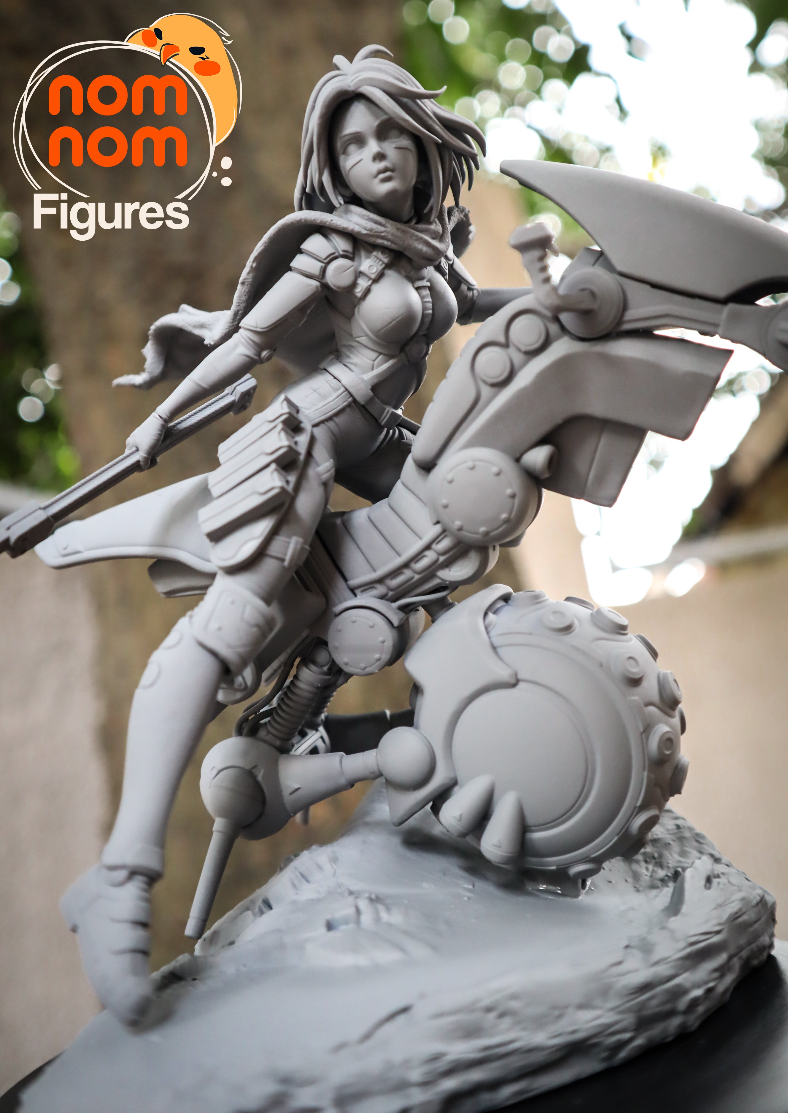 Stormrider Valkyrie | 1/10 Unpainted Resin Kit Model