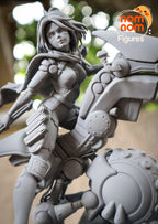 Stormrider Valkyrie | 1/10 Unpainted Resin Kit Model