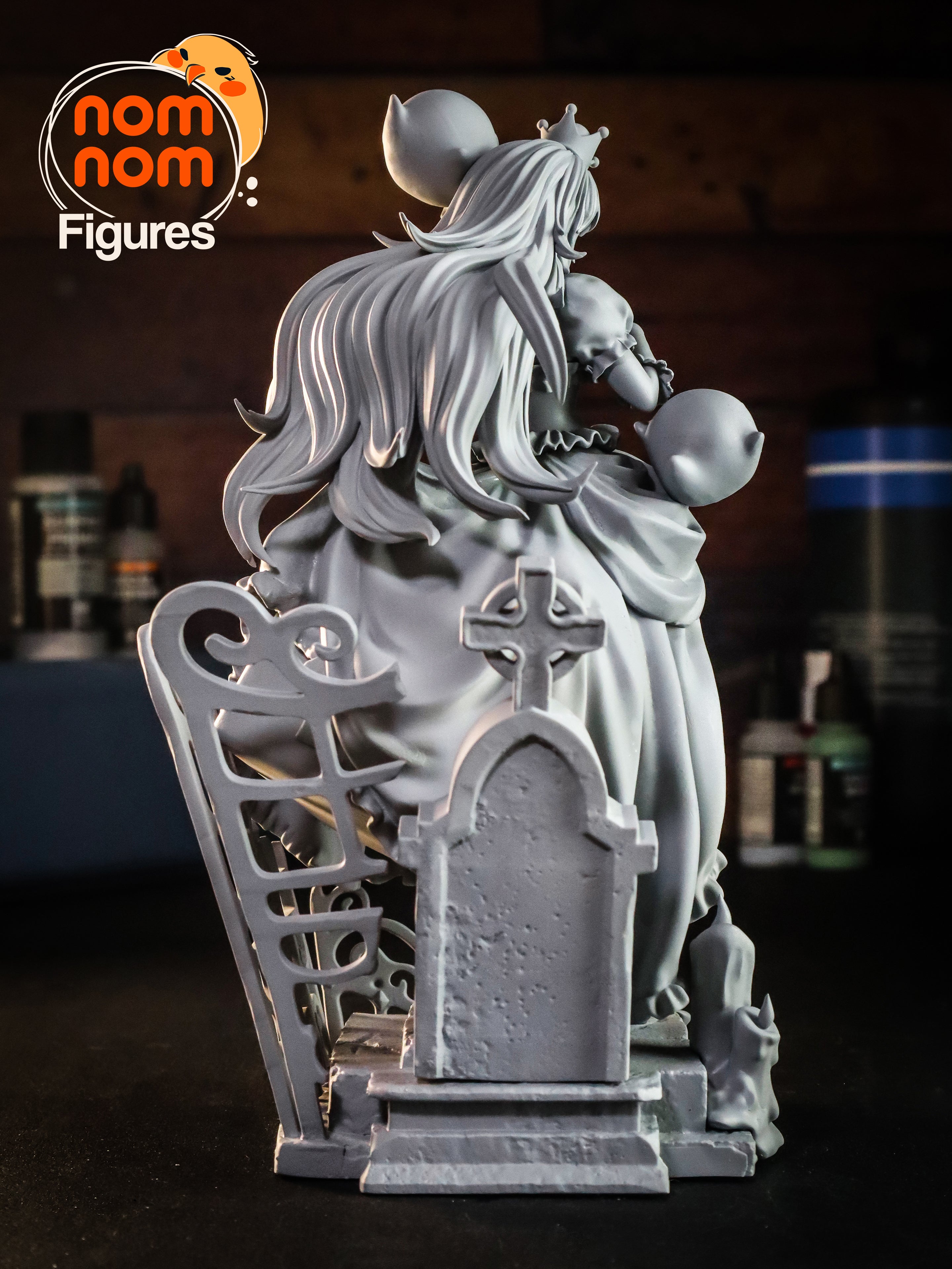 Shadowveil Throne Sovereign | 1/10 Unpainted Resin Kit Model