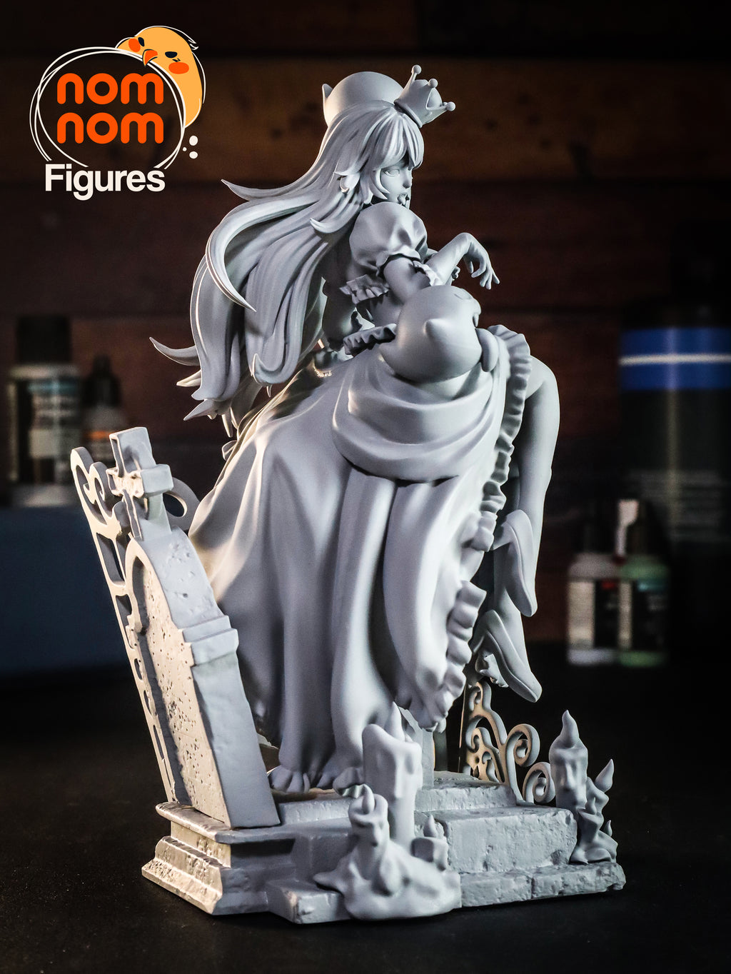 Shadowveil Throne Sovereign | 1/10 Unpainted Resin Kit Model